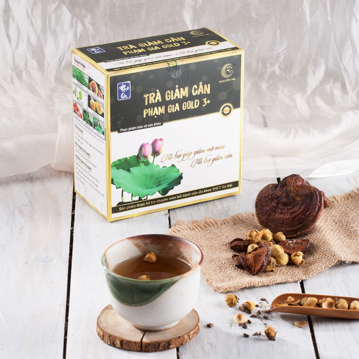 Pham Gia Gold 3+ Weight Loss Tea (40 Tea Bags)