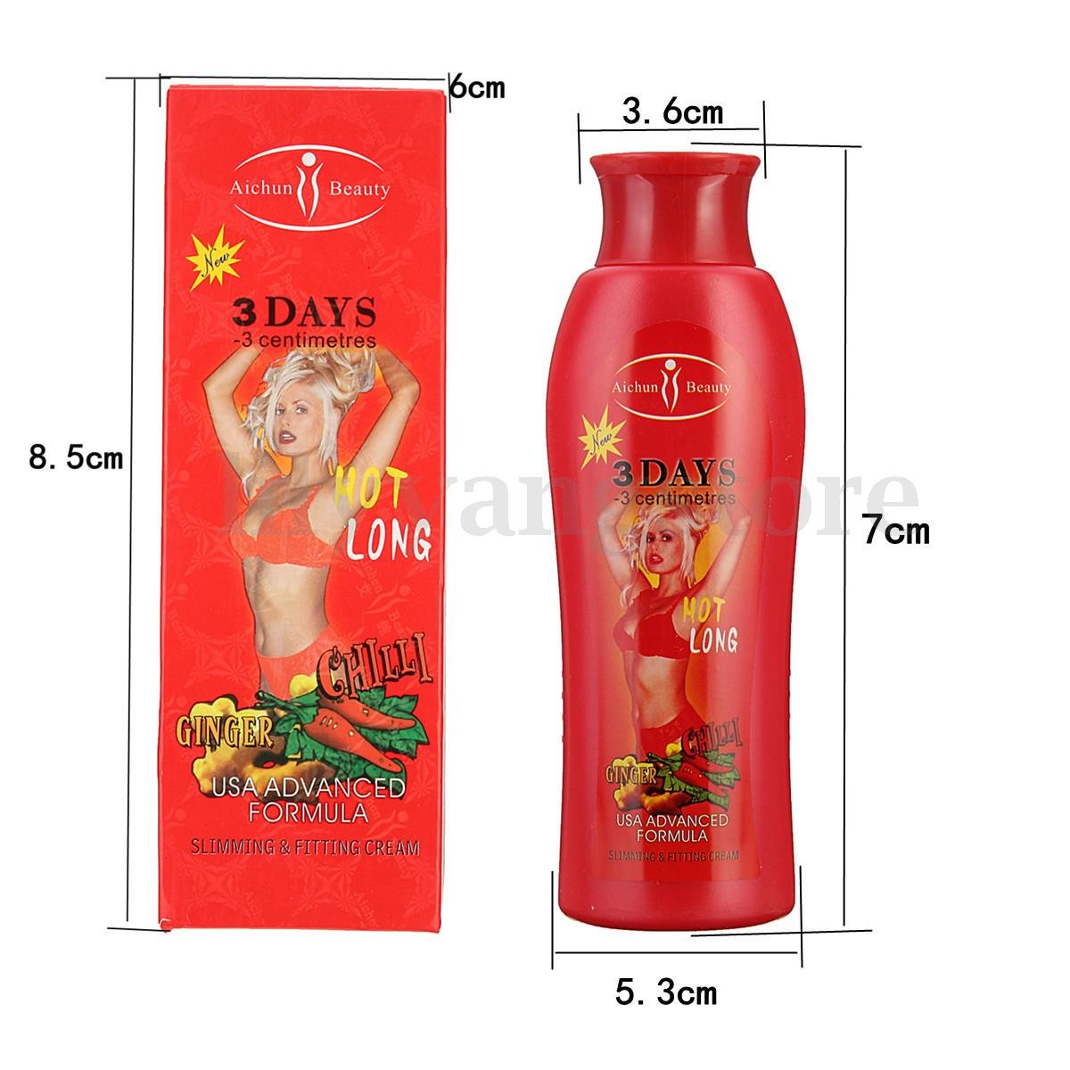 Aichun Hip Up Butt Enhancement Slimming Fitting Cream Skin Buttocks Enlargement 200ML (GINGER & CHILLI)