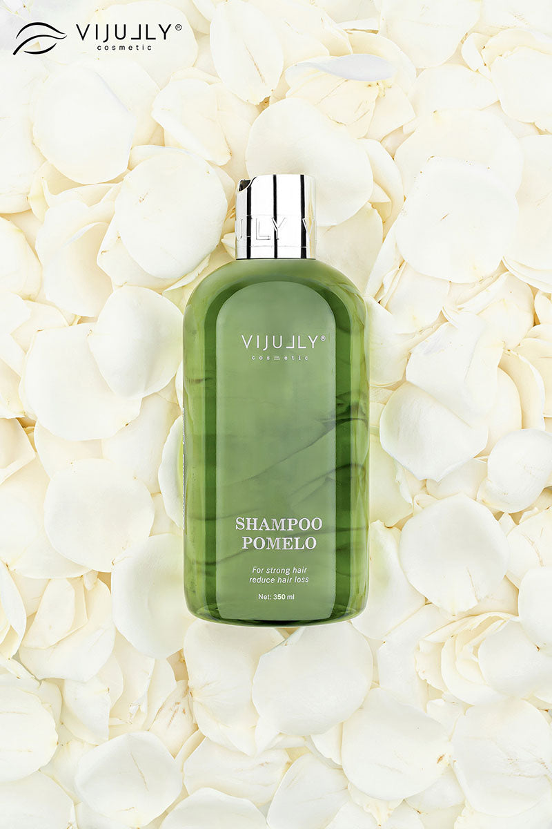 Vi Jully Pomelo Shampoo - GRAPEFRUIT SHAMPOO - Dầu Gội Kiềm Dầu - Hair Shampoo For Strong Hair Reduce Hair Loss