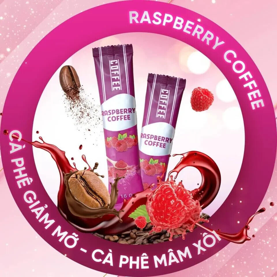 Raspberry Coffee - Ca Phe Giam Can Mam Xoi - Pearberry Coffee - Ca Phe Le Gai Mam Xoi