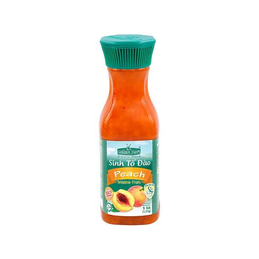 Peach Smoothie - Sinh Tố Đào Golden Farm