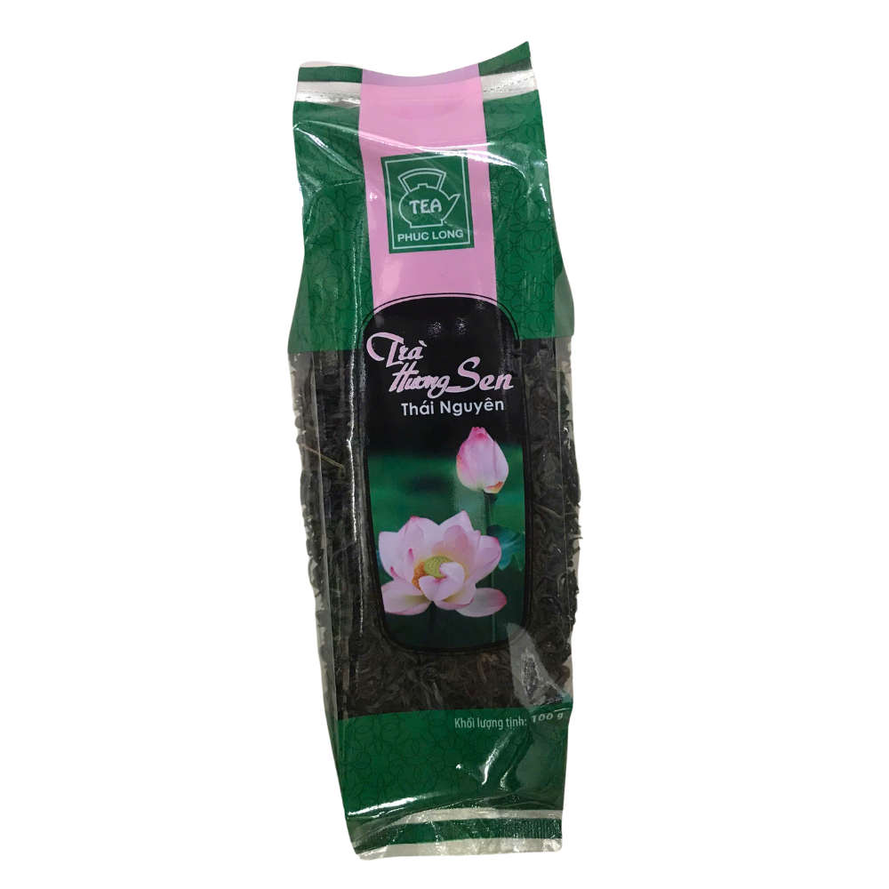 Phuc Long Tea 2 pack x 100g - Thai Nguyen Tea - Green Tea - Lotus Tea - Jasmine Tea