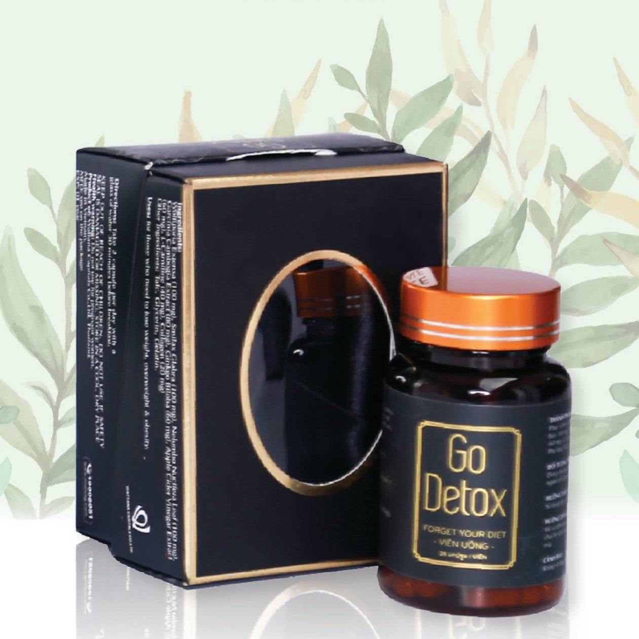 Go Detox Herbal Tea (28 Capsules Only) - Natural Ingredients