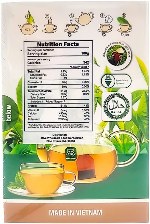 3 x Box of 25 bags x 2g  Phuc Long Tea Bag - Peach Flavored Tea - Trà Túi Lọc Hương Đào (U.S Seller)