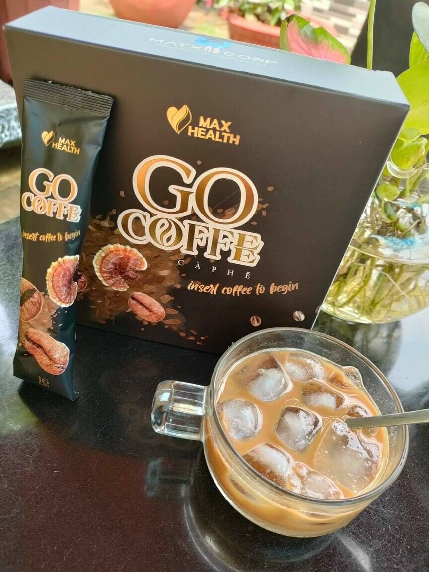 Go Coffee (12 packs/ box) - Cà Phê Giảm Cân Nấm Lim Xanh