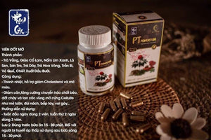 Viên Đốt Mỡ - Viên Giảm Cân Phạm Gia - PT Powetrim Pham Gia - Pham Gia Gold 3+ weight loss pills (45 pills)