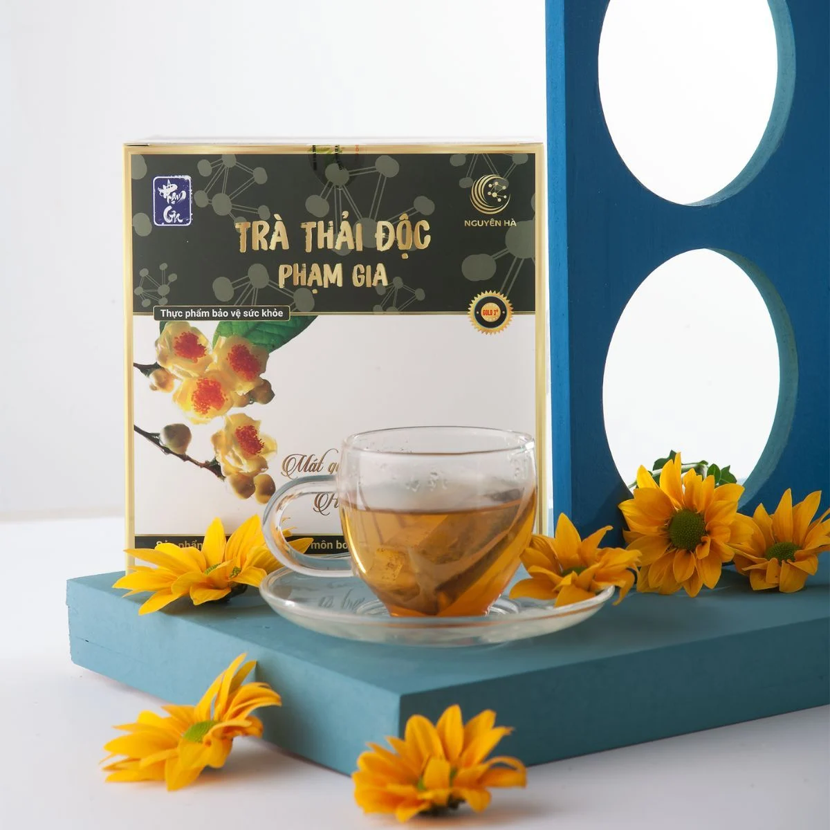 Pham Gia Detox Tea - 40 Tea Bags (Natural Tea for Wellness)