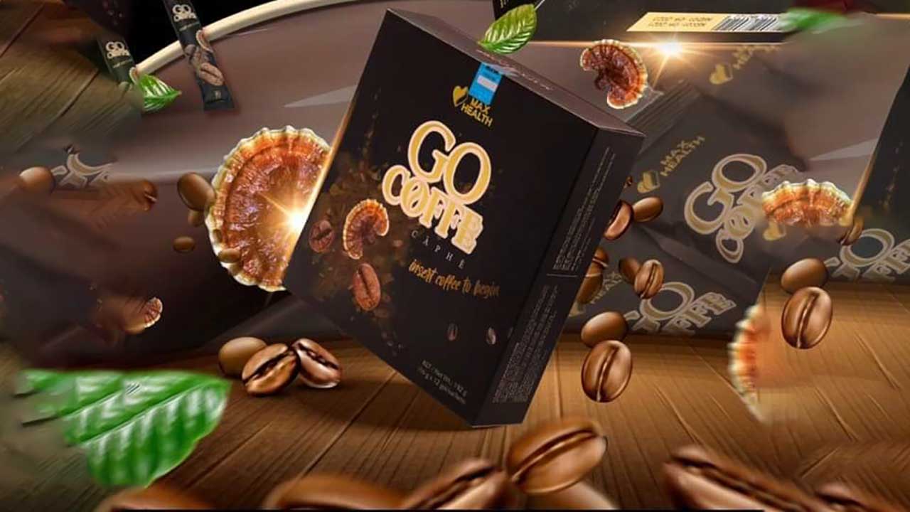 Go Coffee (12 packs/ box) - Cà Phê Giảm Cân Nấm Lim Xanh