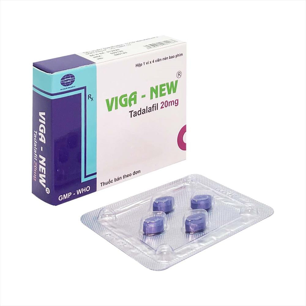 Viga New - Improve sexual function. - 4 Tablets / box