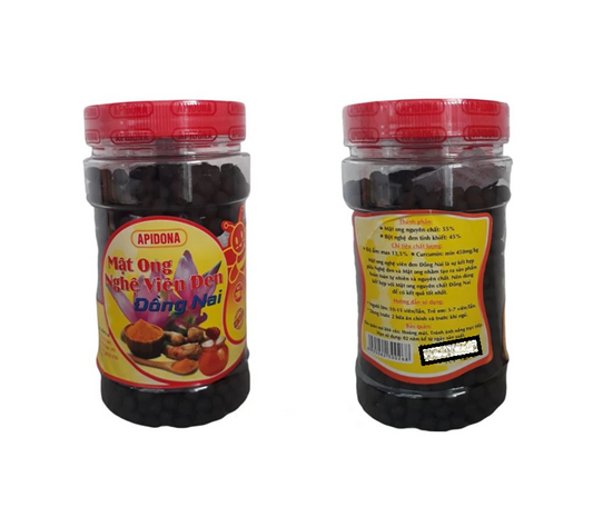 Black Turmeric Honey - Mật ong nghệ viên đen Đồng Nai 200g