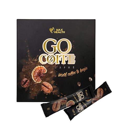 Go Coffee Weight Loss Coffee (12 packs/ box) - Cà Phê Giảm Cân Nấm Lim Xanh