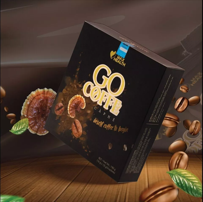 Go Coffee (12 packs/ box) - Cà Phê Giảm Cân Nấm Lim Xanh