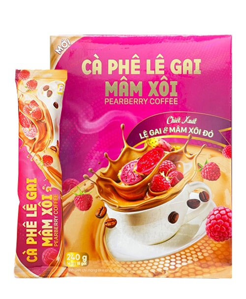 Raspberry Coffee - Ca Phe Giam Can Mam Xoi - Pearberry Coffee - Ca Phe Le Gai Mam Xoi