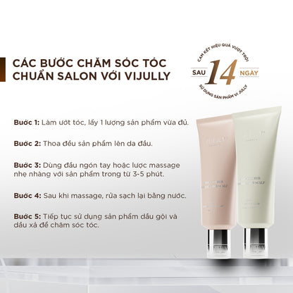 VI JULLY Muối tẩy tế bào chết da đầu - Giảm gàu, ngăn rụng tóc - VI JULLY Scalp Exfoliating Salt Reduces dandruff, prevents hair loss