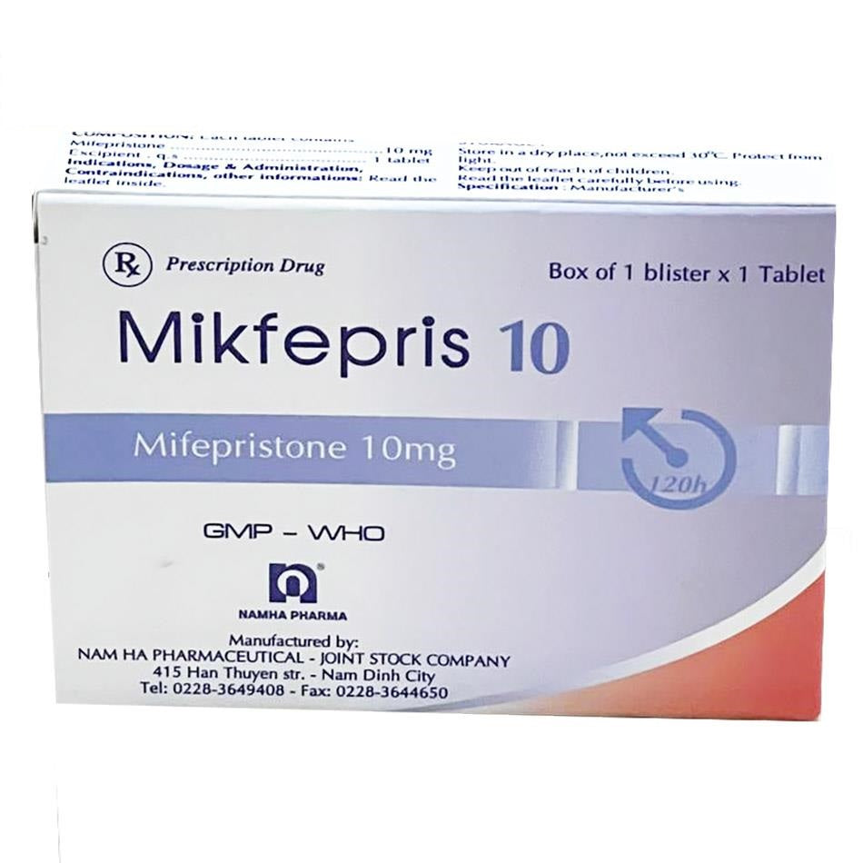 Mikfepris 10 Emergency Contraception - Mifepristone 10mg