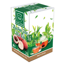 Load image into Gallery viewer, 3 x Box of 25 bags x 2g  Phuc Long Tea Bag - Lychee Flavored Tea - Trà Túi Lọc Hương Vải (U.S Seller)
