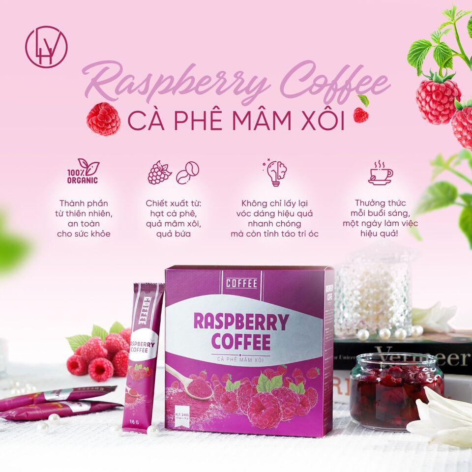 Raspberry Coffee - Ca Phe Giam Can Mam Xoi