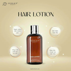 ViJully Hair Lotion Encourage Hair Growth, Thicker Hair. Grapefruit Essential Oil. Tinh dau buoi moc toc VIJULLY
