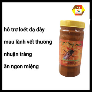 Pure Turmeric Honey - Mật ong nghệ nguyên chất Đồng Nai 300g [100% NATURAL]
