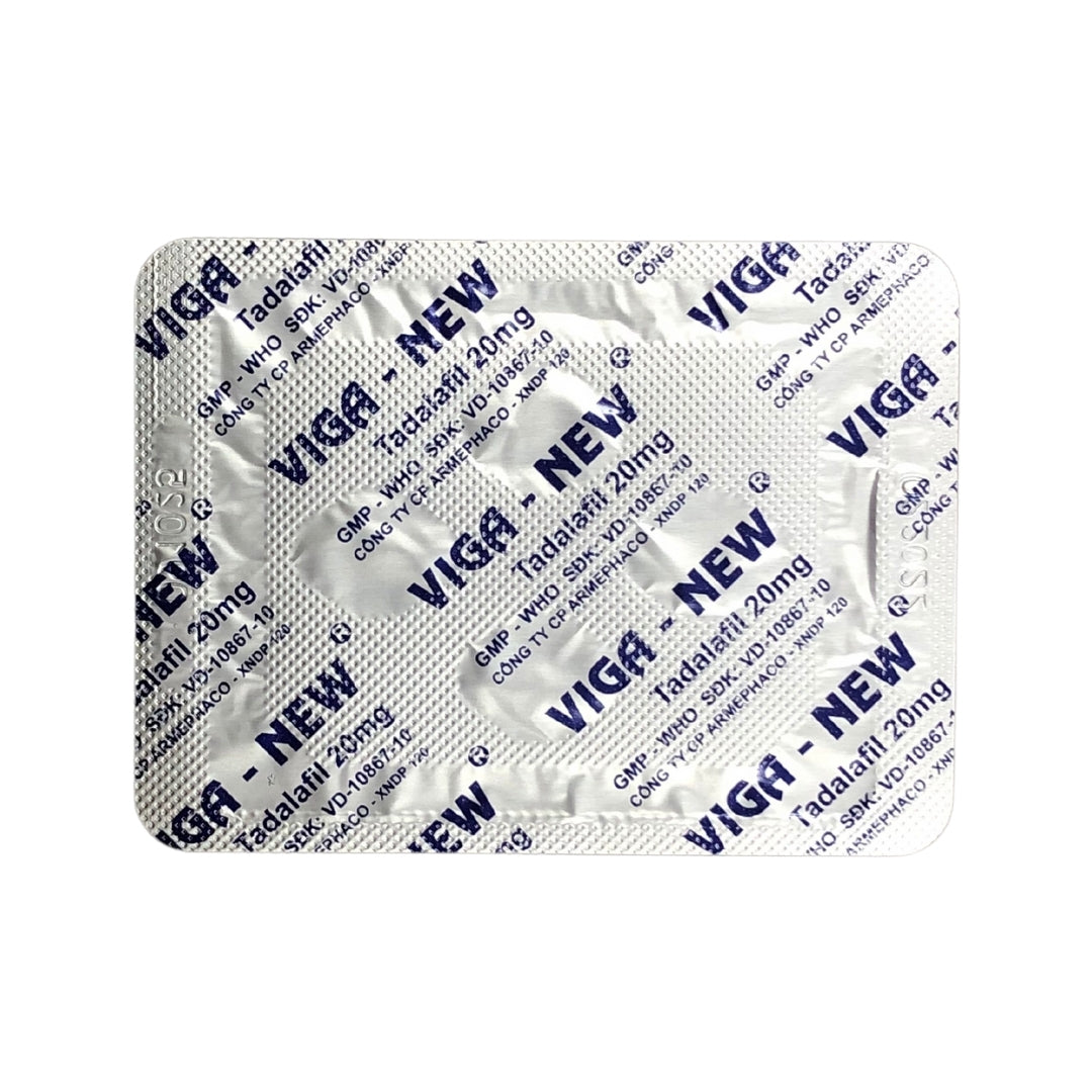 Viga New - Improve sexual function. - 4 Tablets / box