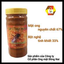 Load image into Gallery viewer, Pure Turmeric Honey - Mật ong nghệ nguyên chất Đồng Nai 300g [100% NATURAL]
