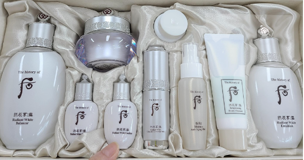 [The History of Whoo] Gongjinhyang Seol Radiant White Royal Whitening Special Set