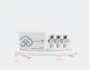 [The History of Whoo] Gongjinhyang Seol Radiant White Ampoule - Set of 18ml x 3 EA