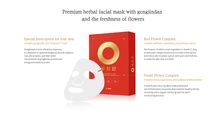 Load image into Gallery viewer, Dr.BOM Gongjindan Blossom Mask - Herbal Facial Mask - Mặt Nạ Đông Y (Red Color)
