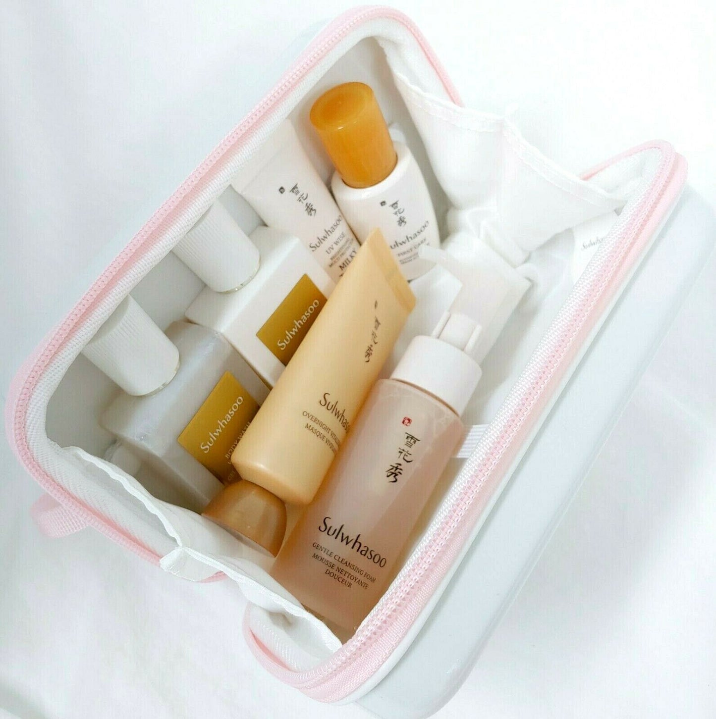 [Sulwhasoo] UV Wise Brightening Multi Protector Pouch Set (Travel Kit)