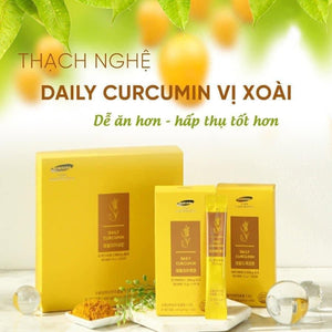 Korean Daily Curcumin Jelly (Thạch Nghệ Hàn Quốc) Curcumin 3000mg (Mango Flavor)