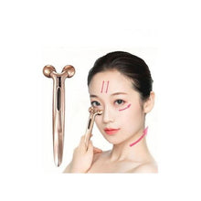 Load image into Gallery viewer, [Androse] 3D Roller Massager for Face and Body/ Gold Color
