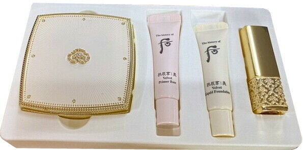 [The History of Whoo] Gongjinhyang: Mi Velvet Powder Pact SPF30/PA++ No.21 Special Set