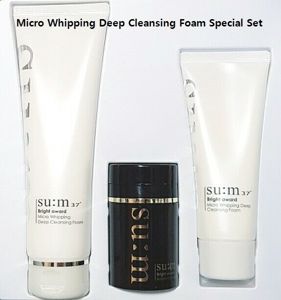 [Su:m37°] Bright award - Deep Cleansing Special Set (200ml+100ml+ Black mask)