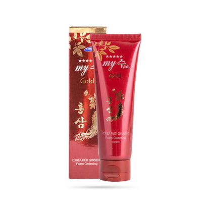 GOLD MYJIN KOREAN RED GINSENG FOAM CLEANSING - 130ml