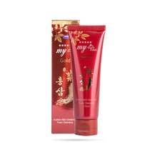 Load image into Gallery viewer, GOLD MYJIN KOREAN RED GINSENG FOAM CLEANSING - 130ml
