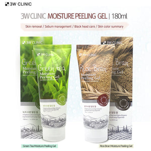 [3W CLINIC] Green Tea Moisture Peeling Gel - 180ml