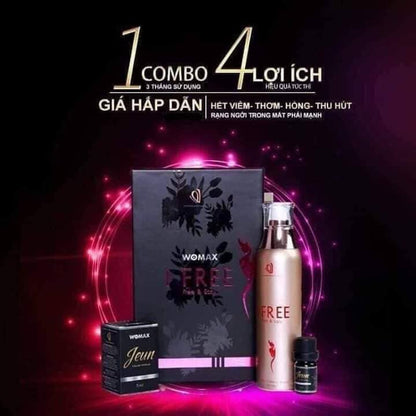 Combo IFree -Daily Intimate Wash- Feminine Care Wash 120ml & Inner Perfume Jeun 5ml