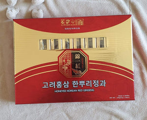 Honeyed Korean Red Ginseng Root 6 Years Red Ginseng Roots (U.S Seller)
