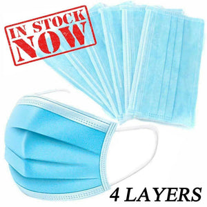 Face Mask 4 Layers. Pack of 50