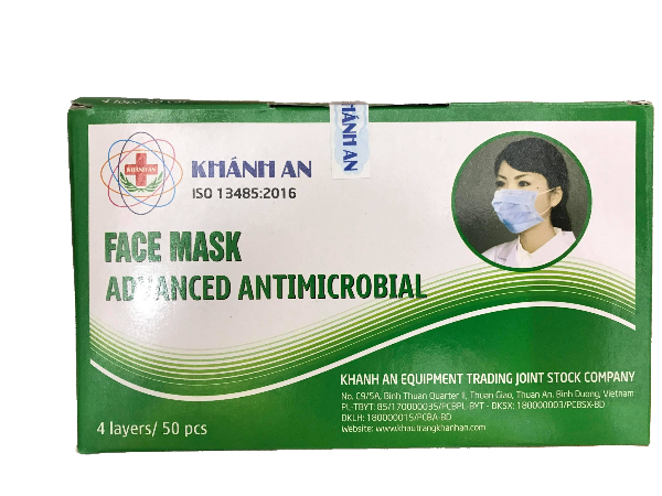 Face Mask 4 Layers - Khanh An - Pack of 50