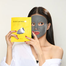 Load image into Gallery viewer, [BARULAB] 7 IN 1 TOTAL SOLUTION BLACK CLAY MASK - 5PC
