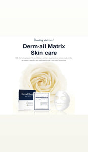 [Derm-all Matrix] Daily Facial Dermal-care 1Pack (4pcs) Facial Mask Sheet