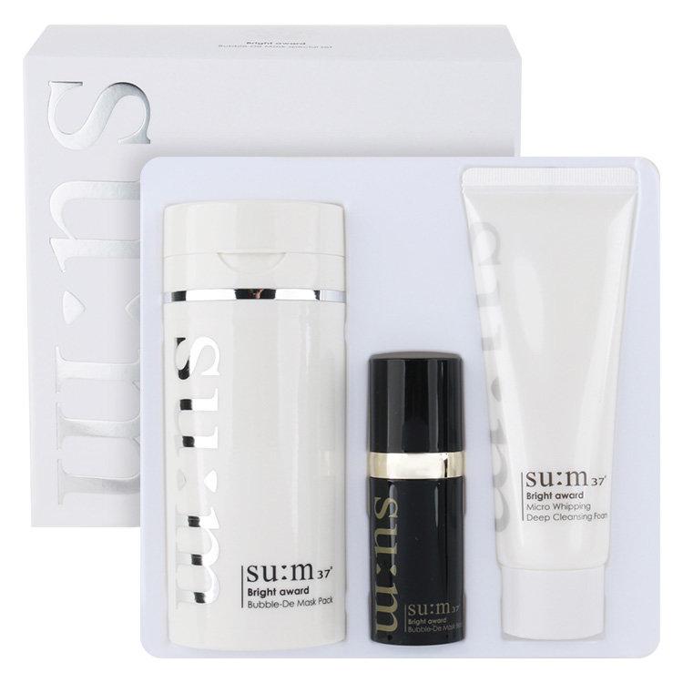 [Su:m37°] Su:m37 Bright Award Bubble-De Mask Special Set