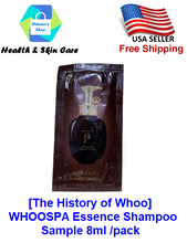 Load image into Gallery viewer, [The History of Whoo] WHOOSPA Essence Shampoo Sample 8ml /pack - Prevent Hair Loss up to 95% (U.S Seller)
