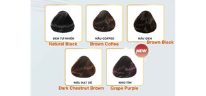 100% REAL KOMI Japan ORAGNIC Hair Dye Color Shampoo 500ml (More Option Colors)
