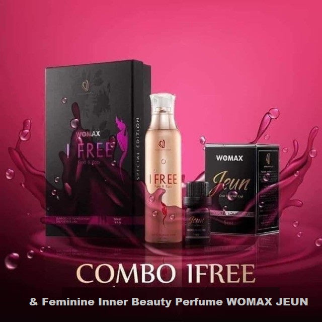 Combo IFree -Daily Intimate Wash- Feminine Care Wash 120ml & Inner Perfume Jeun 5ml