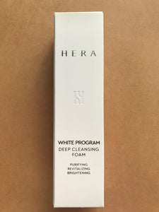 [Hera] White Program Deep Cleansing Foam 50ml x 2 Skin Care Purifying Cleansers
