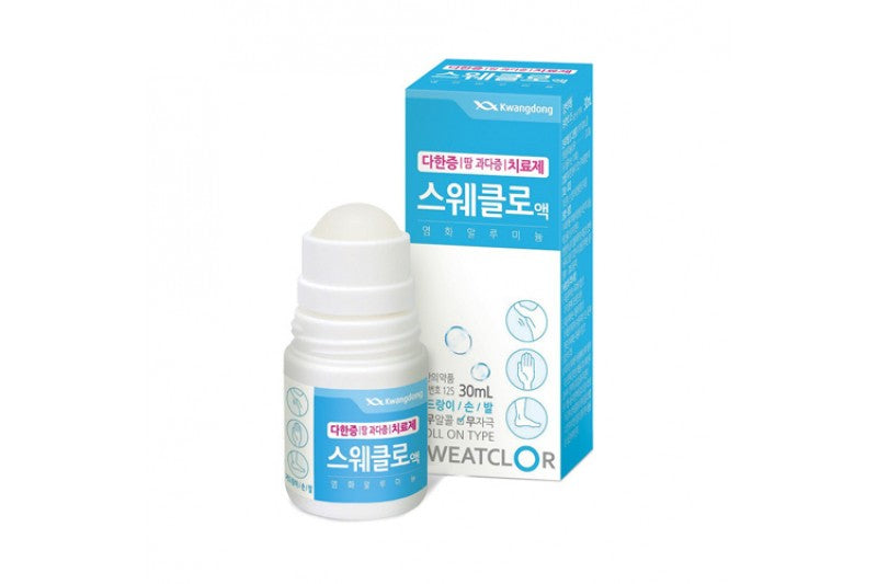 [SWEATCLOR] Antiperspirant roll- eliminates perspiration & free of odors up to 72 hrs