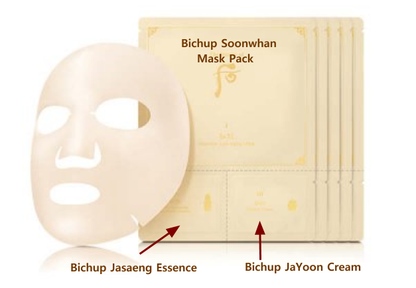 [The History of Whoo] Bichup Moisture Anti-Aging Mask 3 Step x 1 Sheet