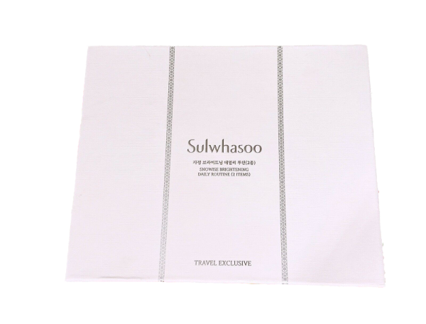 [Sulwhasoo] Snowise Brightening Daily Routine TRAVEL EXCLUSIVE